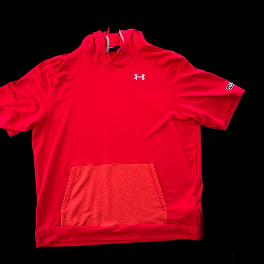 Under Armour red hoodie